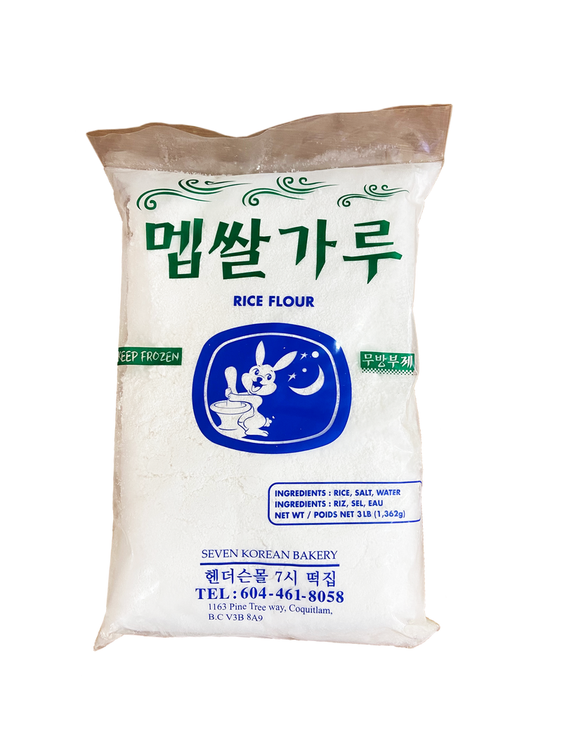 <tc>Seven Korean Bakery • Non-glutinous Rice Flour 3LB</tc>