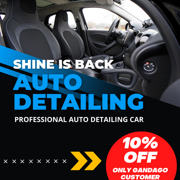 <tc>Shine is Back • Detailing Car Wash (3-row SUV 7-9 seats)</tc>