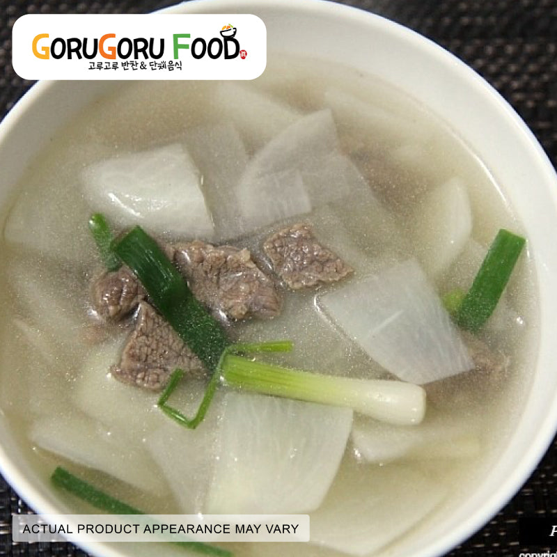 <tc>Gorugoru • Beef Radish Soup (1-2 servings)</tc>