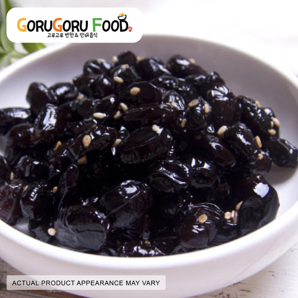<tc>Gorugoru • Seasoned Black Beans (1-2 servings)</tc>