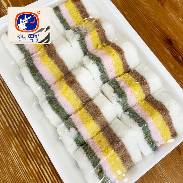 <tc>Seven Korean Bakery • Rainbow Rice Cake</tc>