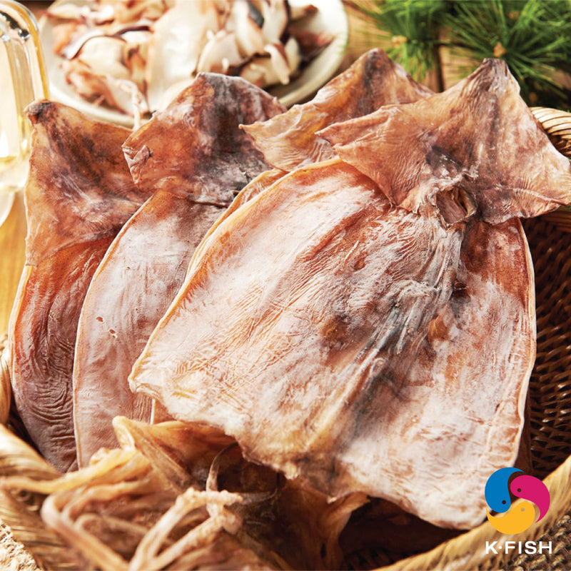 <tc>K-Fish • Badaaechan Donghae Dried Squid 165g (3 pieces)</tc>