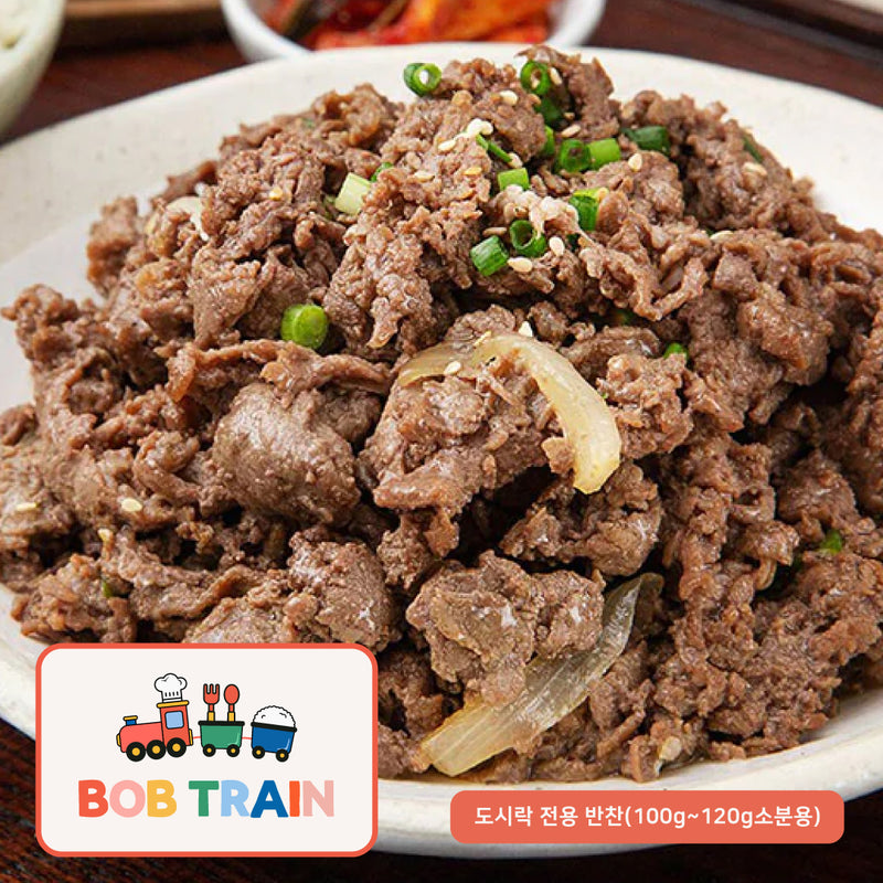 <tc>BOB Train  • Children's lunch box side dish - Beef Bulgogi 100g</tc>