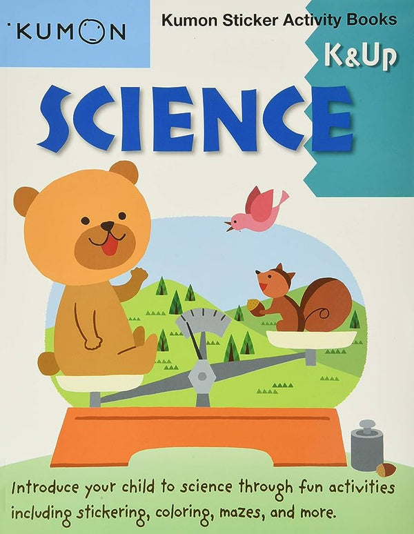 Surrey EBS BOOK I Kumon Science Sticker Activity Book: K & UP
