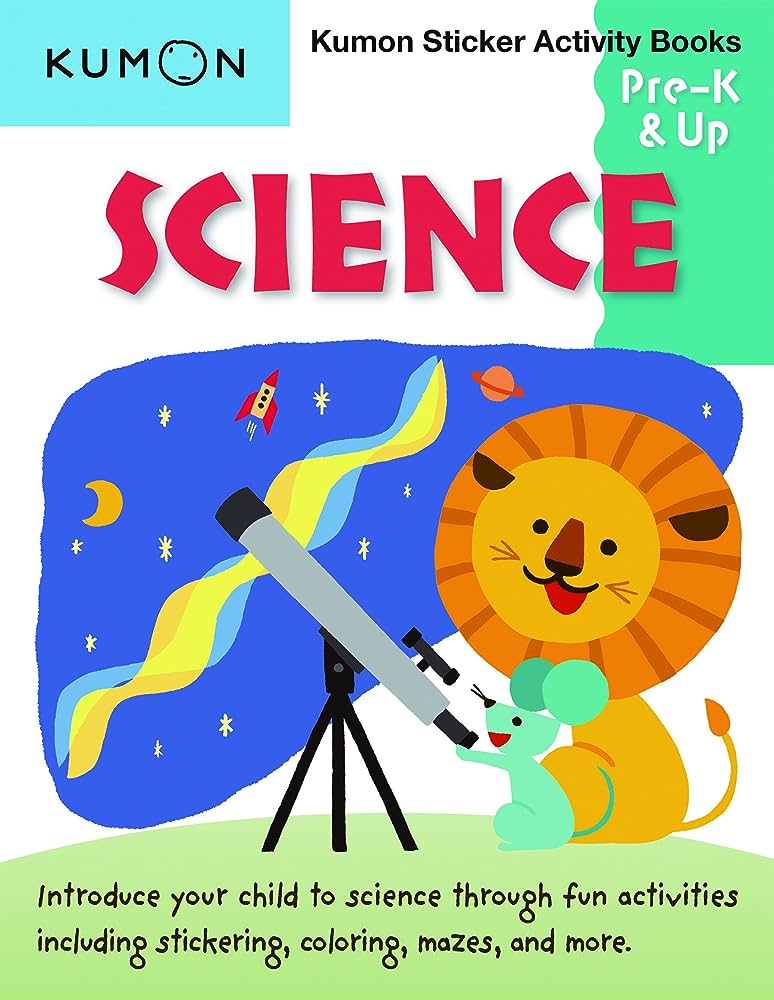 Surrey EBS BOOK I Kumon Science Sticker Activity Book