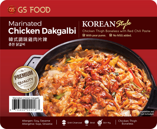 <tc>GS Food • Marinated Chicken Dakgalbi 5LB</tc>