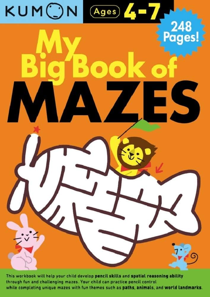 Surrey EBS BOOK I Kumon My Big Book of Mazes