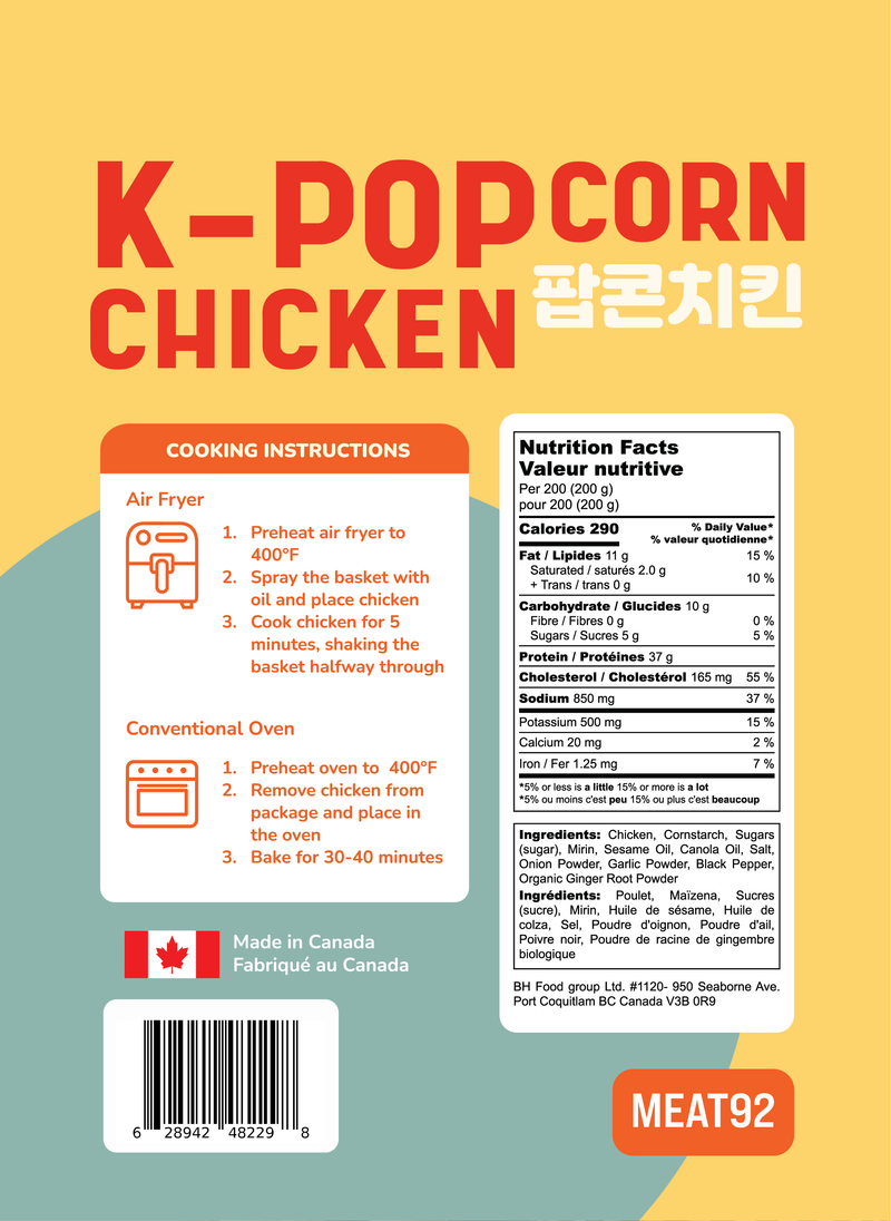 <tc>Meat92 • Popcorn Chicken 400g x 5 (Limited Quantity)</tc>