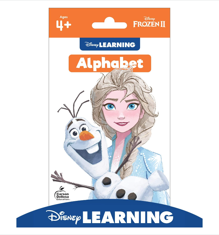 써리 EBS BOOK • Disney Frozen 2. Alphabet 54 Flash Cards 4+