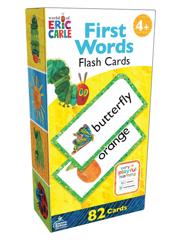 써리 EBS BOOK • 2World of Eric Carle™ First Words Flash Cards Grade PK-1