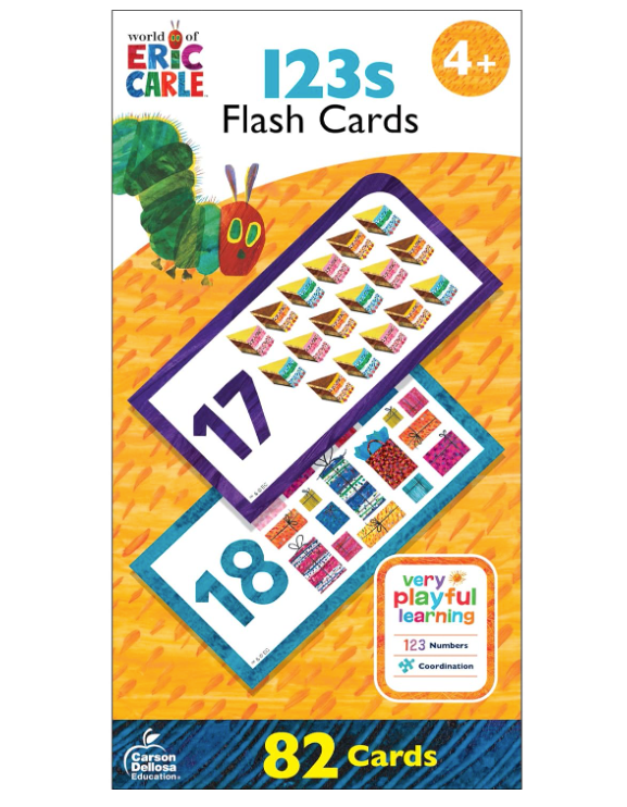 써리 EBS BOOK • World of Eric Carle™ 123s Flash Cards Grade PK-1