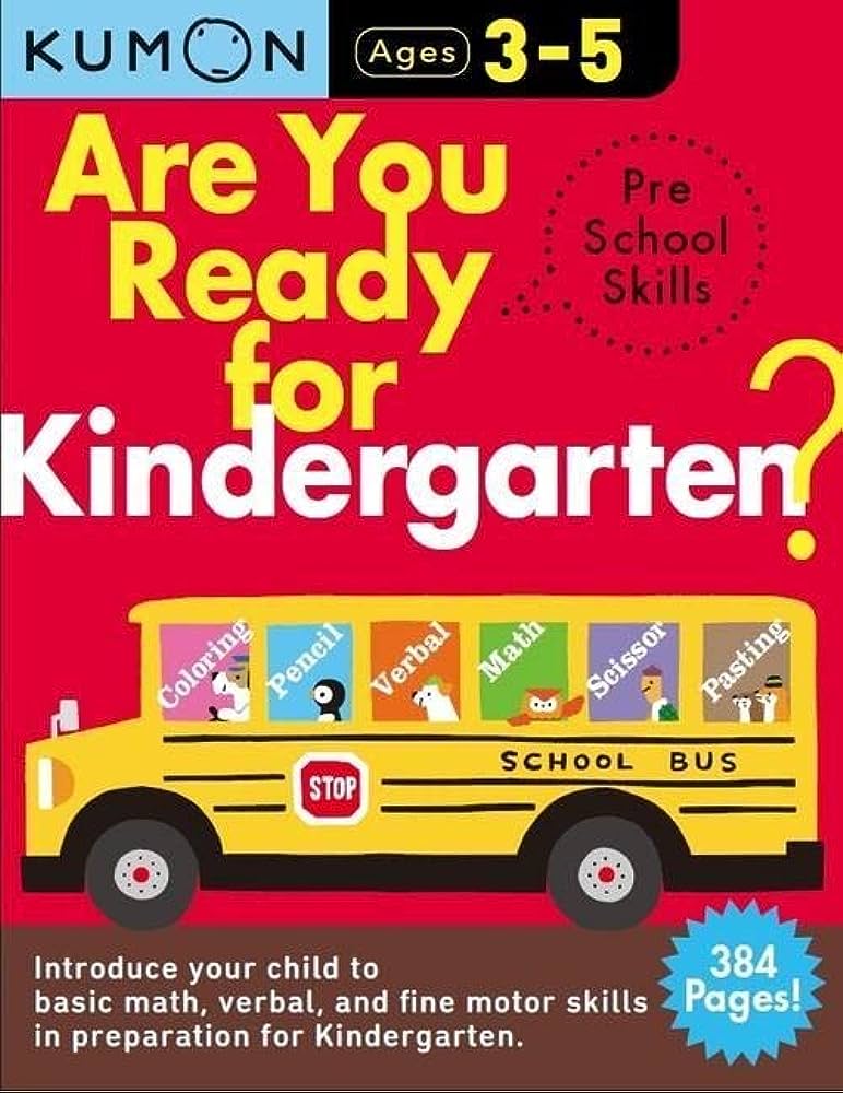 Surrey EBS BOOK I Kumon Are You Ready for Kindergarten? (Preschool Skills)