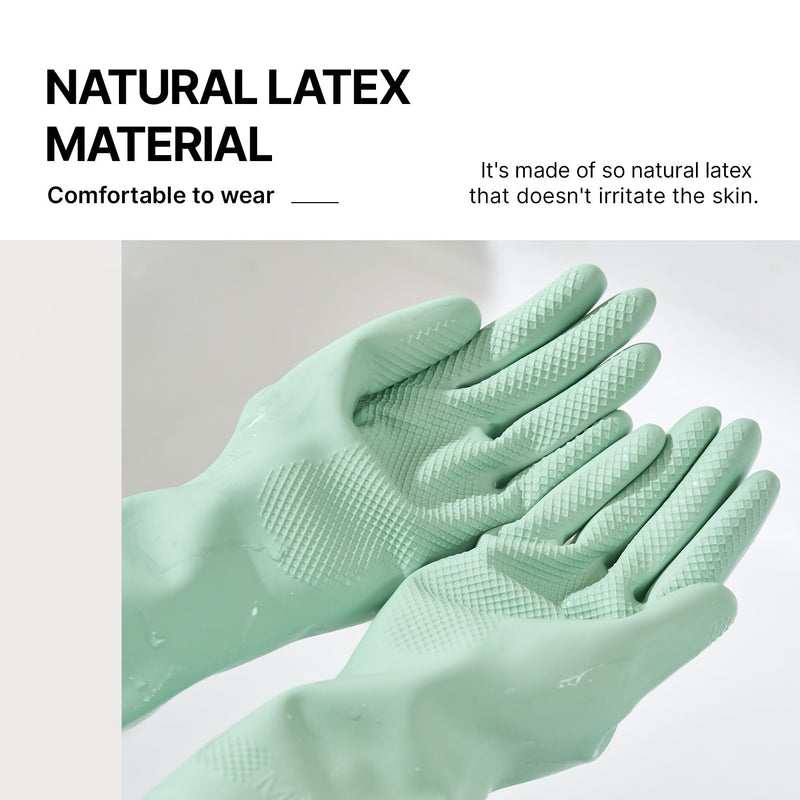 <tc><!-- x-tinymce/html -->Saengong • Dishwashing Rubber Gloves [Deep Green]</tc>