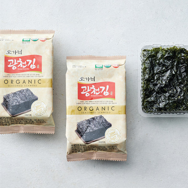 <tc>Market Click • Organic Seasoned Seaweed (4g x 9's) 2 Packs</tc>