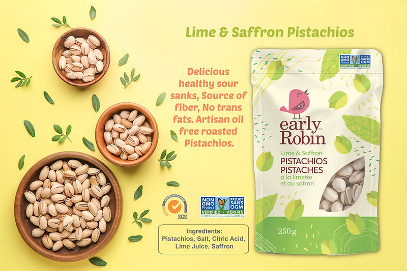 Premier Nuts | Lime & Saffron Pistachios • 새콤한 라임맛 피스타치오 250g