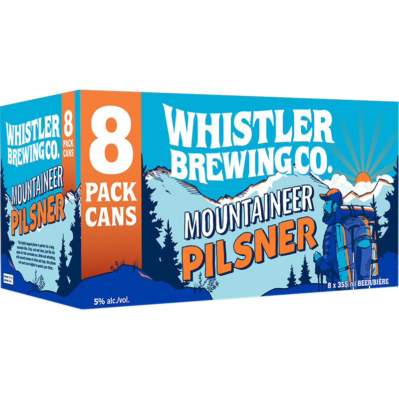 Liquor | Whistler - Pilsner Can 8 x 355 ml
