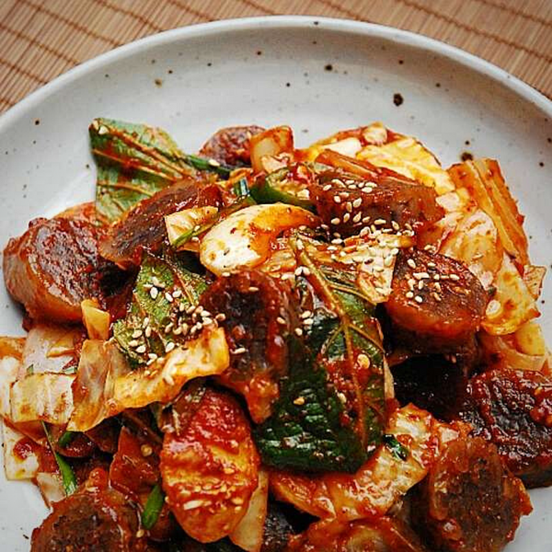 <tc>MIJOO · Spicy Stir-fry Korean Sausage</tc>
