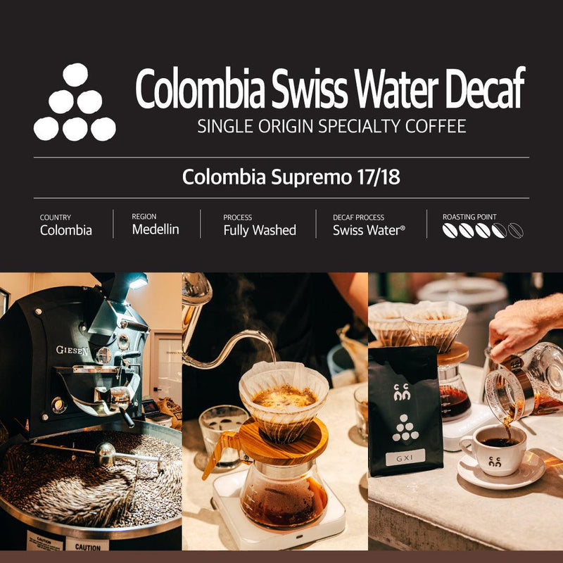 C MARKET COFFEE · 씨마켓커피┃Colombia Swiss Water Decaf • 콜롬비아 수프리모 디카페인 340g - GANDAGO | 간다고