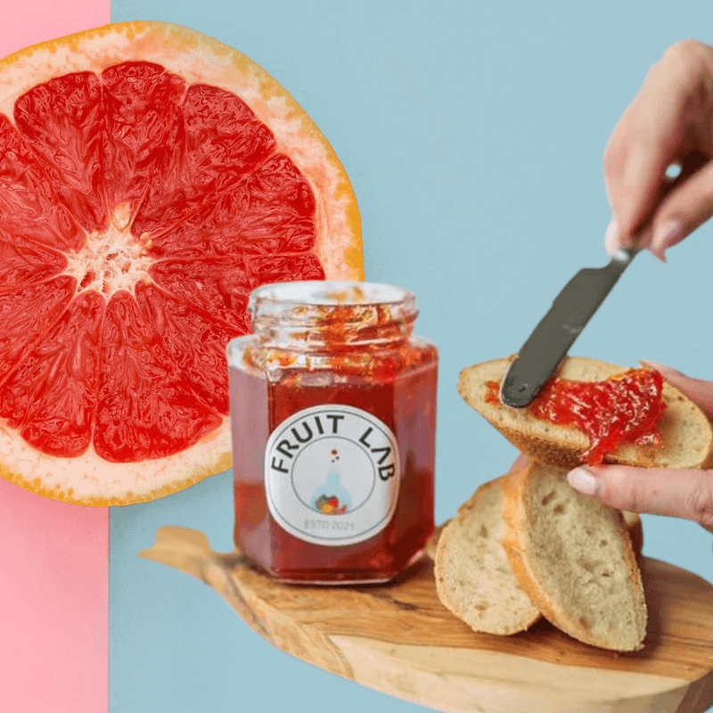 <tc>FRUIT LAB • Organic Pink Grapefruit Marmalade 250ml</tc>